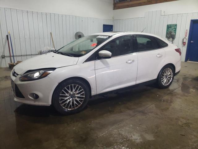 1FADP3J22DL348682 - 2013 FORD FOCUS TITANIUM WHITE photo 1