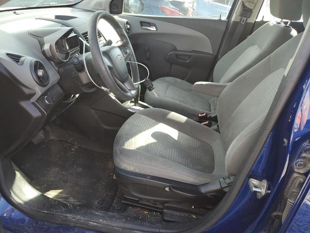 1G1JA5SH4D4251676 - 2013 CHEVROLET SONIC LS BLUE photo 7