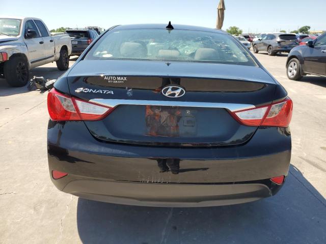 5NPEB4AC0EH887223 - 2014 HYUNDAI SONATA GLS BLACK photo 6