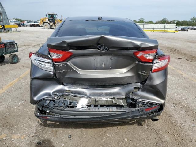 3FA6P0HD3ER227466 - 2014 FORD FUSION SE GRAY photo 6