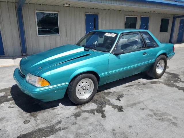 1FACP40M9PF157025 - 1993 FORD MUSTANG LX TURQUOISE photo 1