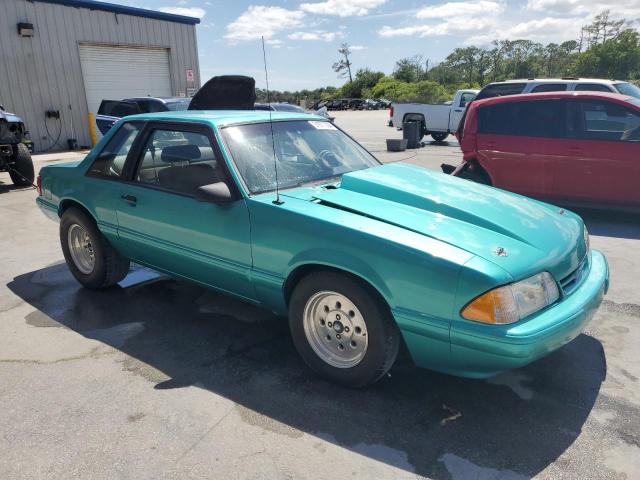 1FACP40M9PF157025 - 1993 FORD MUSTANG LX TURQUOISE photo 4