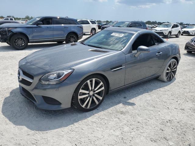 WDDPK3JA3HF127714 - 2017 MERCEDES-BENZ SLC 300 CHARCOAL photo 1