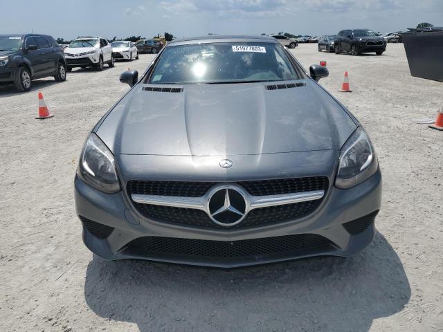 WDDPK3JA3HF127714 - 2017 MERCEDES-BENZ SLC 300 CHARCOAL photo 5