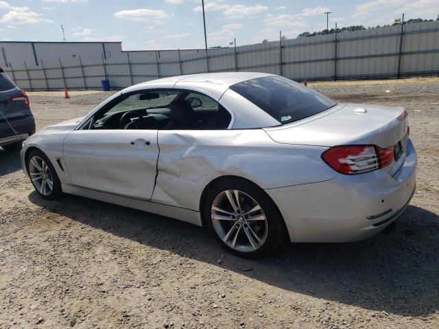 WBA3V5C55FP753684 - 2015 BMW 428 I SILVER photo 2