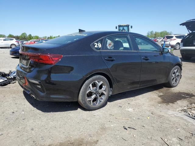 3KPF24AD6KE102720 - 2019 KIA FORTE FE BLACK photo 3