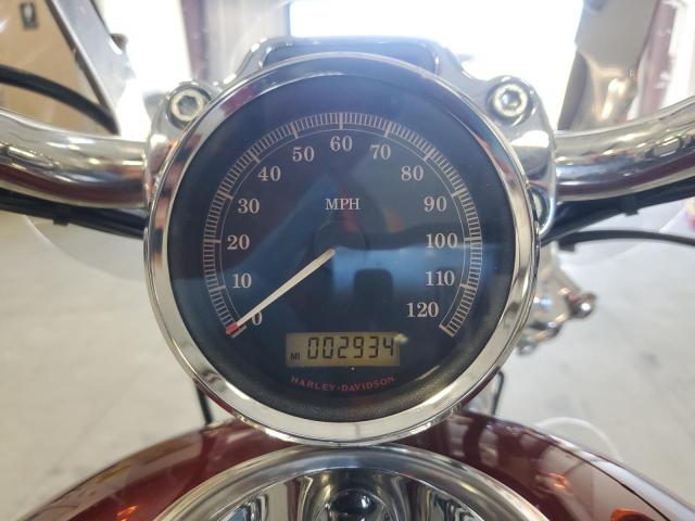 1HD1CT3169K405507 - 2009 HARLEY-DAVIDSON XL1200 C RED photo 7