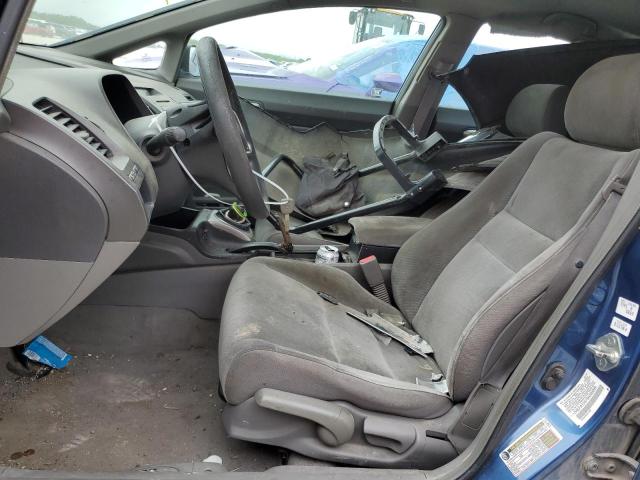 2HGFA15579H500099 - 2009 HONDA CIVIC LX BLUE photo 7