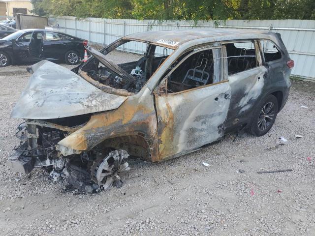 5TDZARFH9JS037584 - 2018 TOYOTA HIGHLANDER LE BURN photo 1