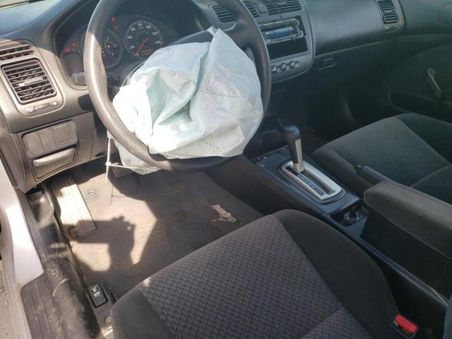 1HGEM22184L009322 - 2004 HONDA CIVIC DX VP SILVER photo 8