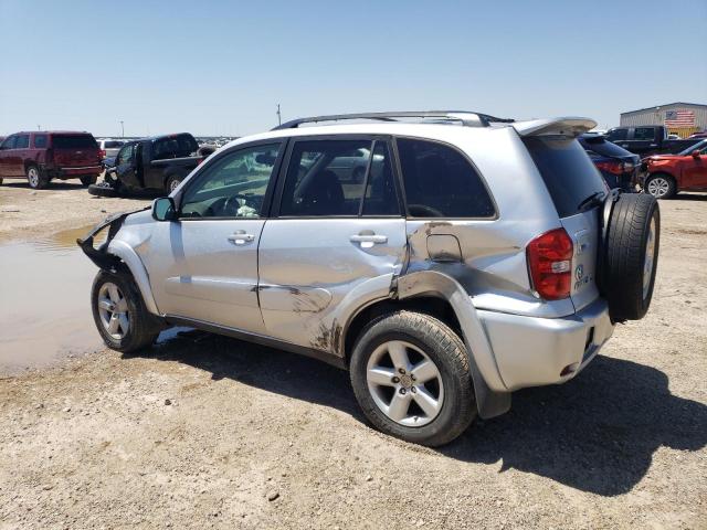 JTEHD20V340023353 - 2004 TOYOTA RAV4 SILVER photo 2