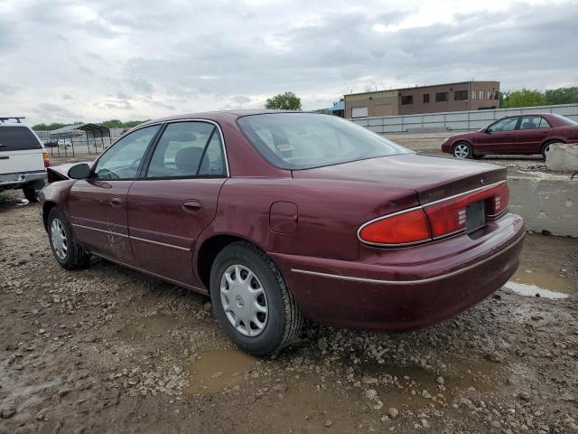 2G4WS52M9W1499066 - 1998 BUICK CENTURY CUSTOM BURGUNDY photo 2