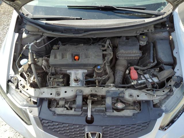 2HGFG3B52CH537566 - 2012 HONDA CIVIC LX SILVER photo 11