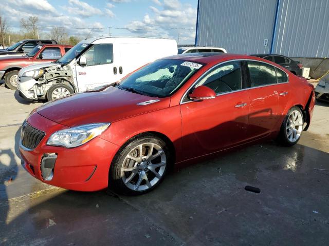 2G4GU5GX9E9277225 - 2014 BUICK REGAL GS RED photo 1