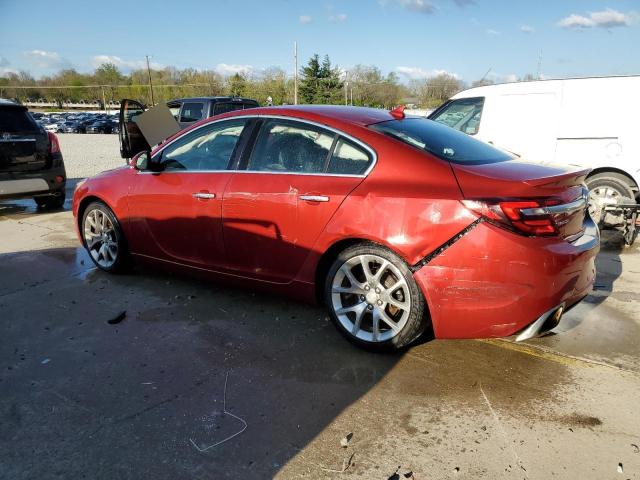 2G4GU5GX9E9277225 - 2014 BUICK REGAL GS RED photo 2