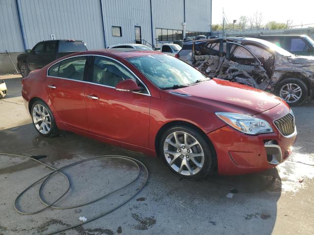 2G4GU5GX9E9277225 - 2014 BUICK REGAL GS RED photo 4