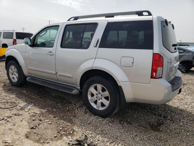5N1AR1NB5AC628920 - 2010 NISSAN PATHFINDER S SILVER photo 2