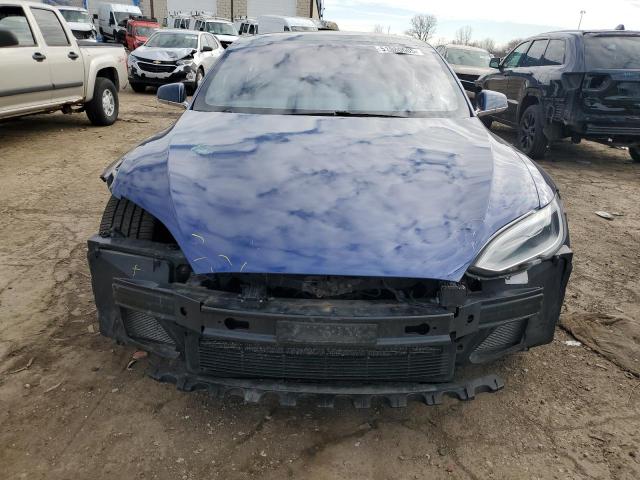 5YJSA1E44GF169988 - 2016 TESLA MODEL S BLUE photo 5