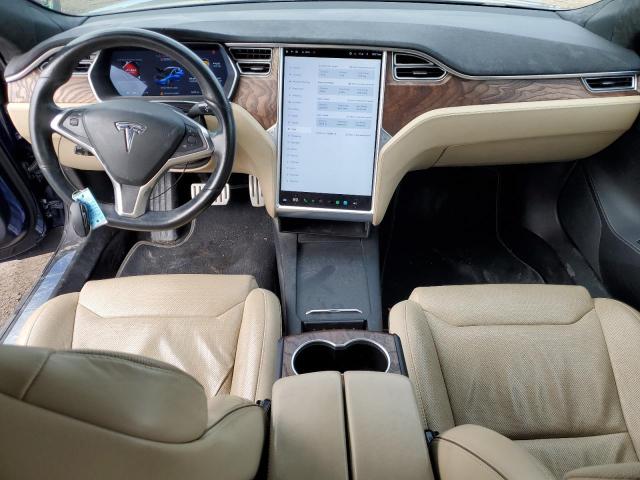 5YJSA1E44GF169988 - 2016 TESLA MODEL S BLUE photo 8