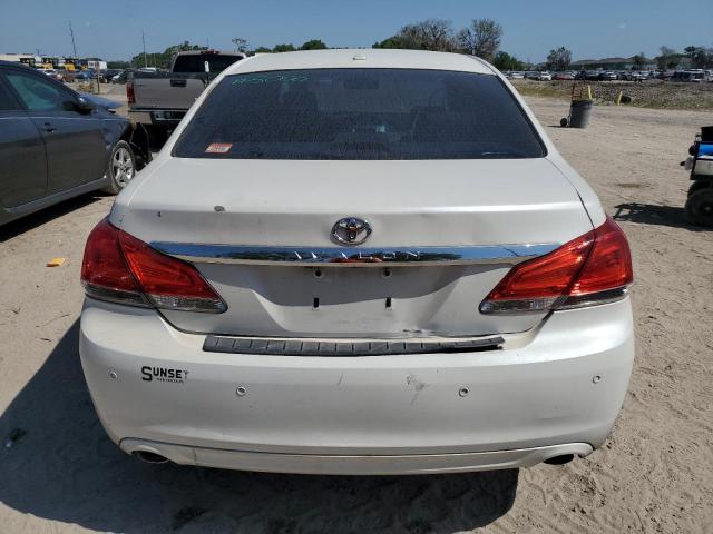 4T1BK3DB6BU416819 - 2011 TOYOTA AVALON BASE WHITE photo 6