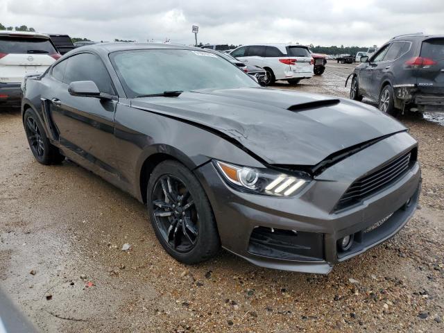 1FA6P8TH7F5307060 - 2015 FORD MUSTANG GRAY photo 4