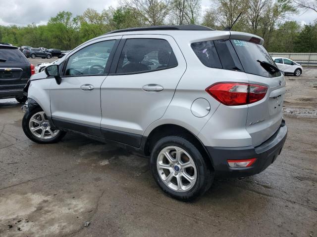 MAJ6S3GL0LC323611 - 2020 FORD ECOSPORT SE SILVER photo 2