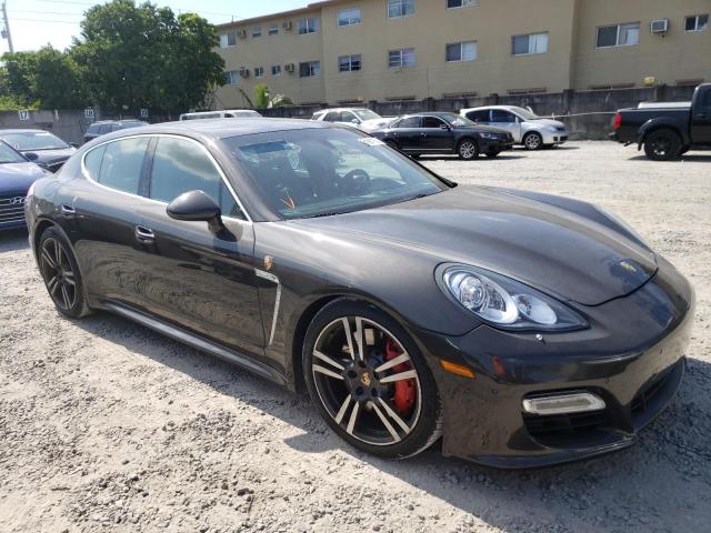 WP0AC2A79CL090190 - 2012 PORSCHE PANAMERA TURBO BLACK photo 4