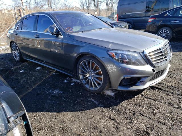 WDDUG8FB1HA313476 - 2017 MERCEDES-BENZ S 550 4MATIC GRAY photo 4