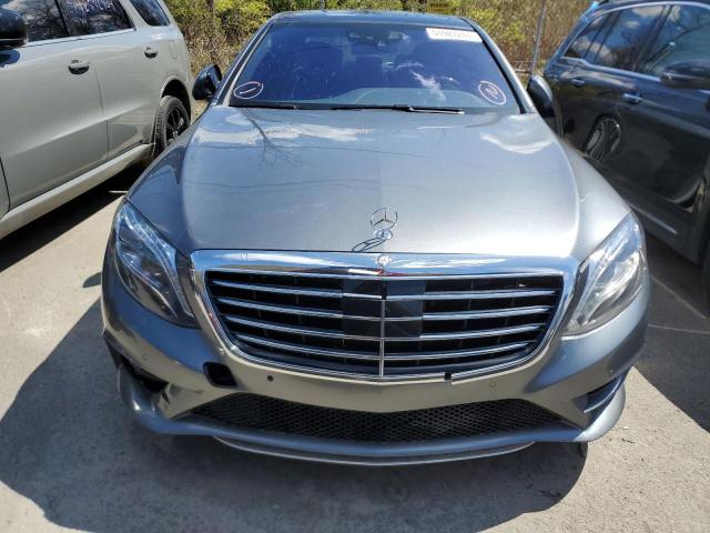 WDDUG8FB1HA313476 - 2017 MERCEDES-BENZ S 550 4MATIC GRAY photo 5