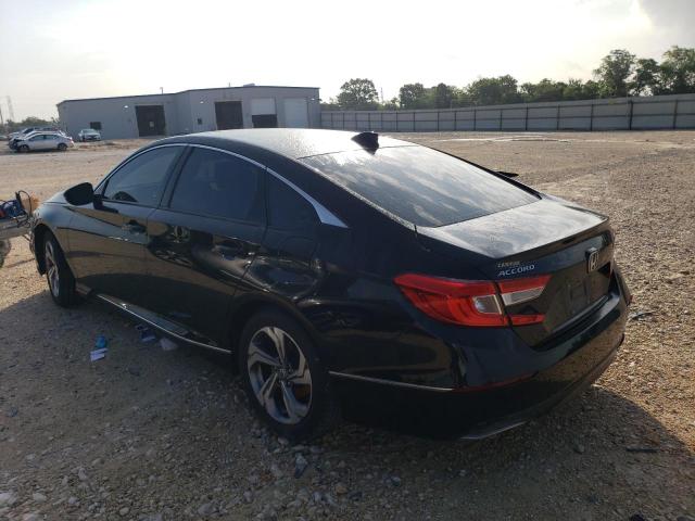 1HGCV1F53JA029383 - 2018 HONDA ACCORD EXL BLACK photo 2