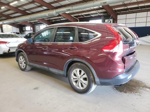 5J6RM4H74DL080762 - 2013 HONDA CR-V EXL 勃艮第红 照片 2