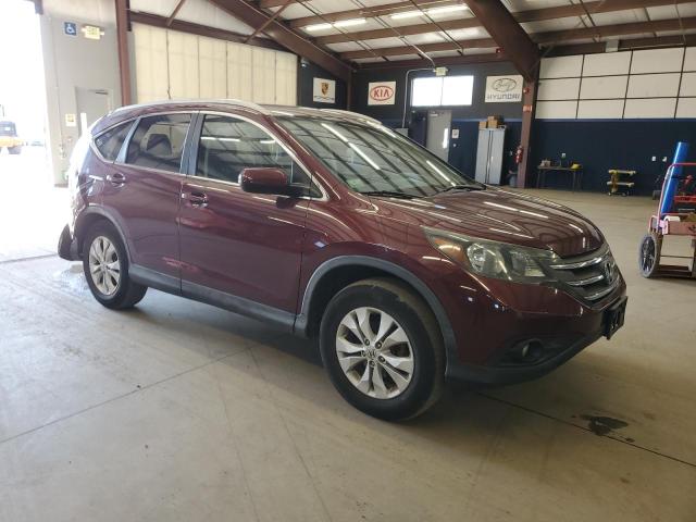 5J6RM4H74DL080762 - 2013 HONDA CR-V EXL 勃艮第红 照片 4