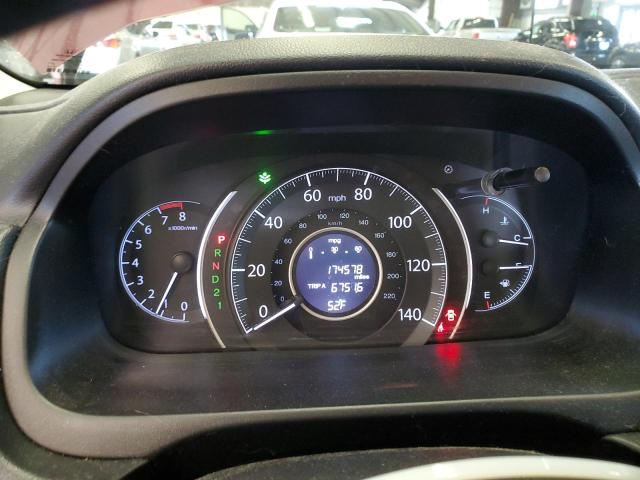 5J6RM4H74DL080762 - 2013 HONDA CR-V EXL 勃艮第红 照片 9