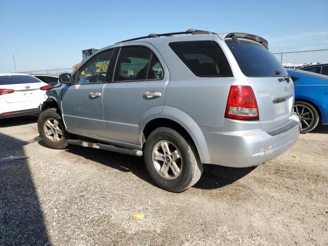 KNDJD733955496420 - 2005 KIA SORENTO EX SILVER photo 2