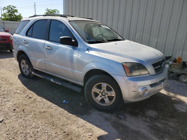 KNDJD733955496420 - 2005 KIA SORENTO EX SILVER photo 4