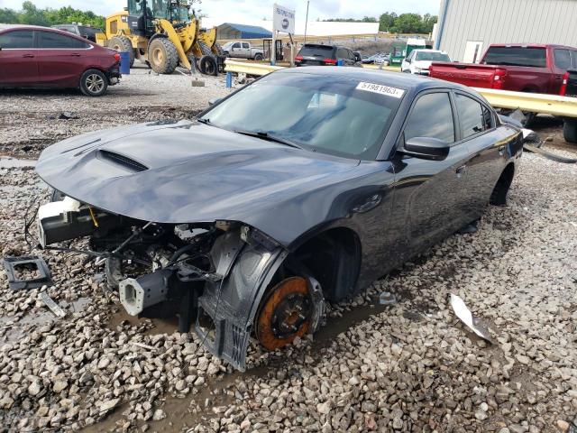 2C3CDXGJ5JH290455 - 2018 DODGE CHARGER R/T 392 GRAY photo 1