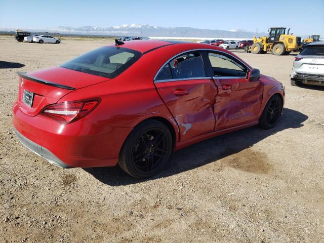 WDDSJ4EB1JN635021 - 2018 MERCEDES-BENZ CLA 250 RED photo 3