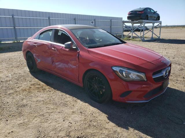 WDDSJ4EB1JN635021 - 2018 MERCEDES-BENZ CLA 250 RED photo 4