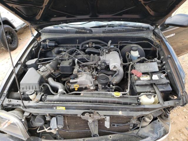 5TEWM72N92Z120849 - 2002 TOYOTA TACOMA XTRACAB BLACK photo 11