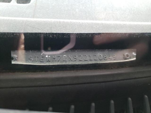 5TEWM72N92Z120849 - 2002 TOYOTA TACOMA XTRACAB BLACK photo 13