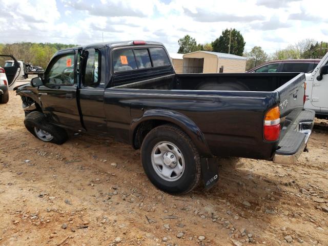 5TEWM72N92Z120849 - 2002 TOYOTA TACOMA XTRACAB BLACK photo 2