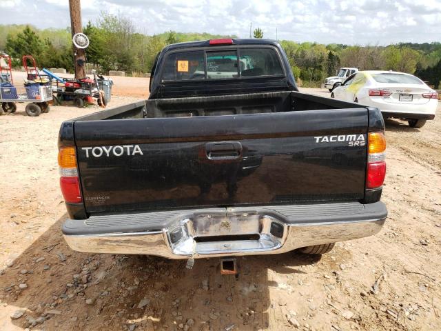 5TEWM72N92Z120849 - 2002 TOYOTA TACOMA XTRACAB BLACK photo 6