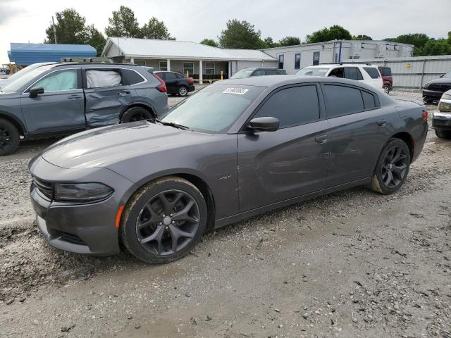 2C3CDXCT7FH778174 - 2015 DODGE CHARGER R/T GRAY photo 1