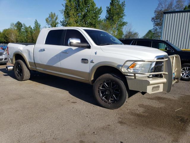 3C6UD5PL1CG225893 - 2012 DODGE RAM 2500 LONGHORN WHITE photo 4