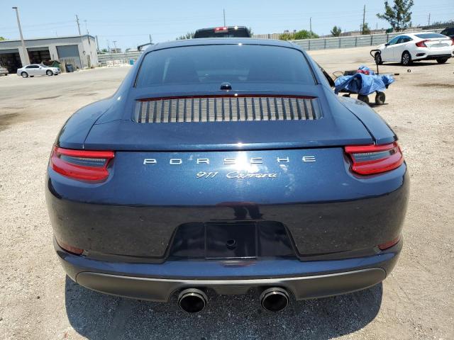 WP0AA2A96KS103702 - 2019 PORSCHE 911 CARRERA BLUE photo 6