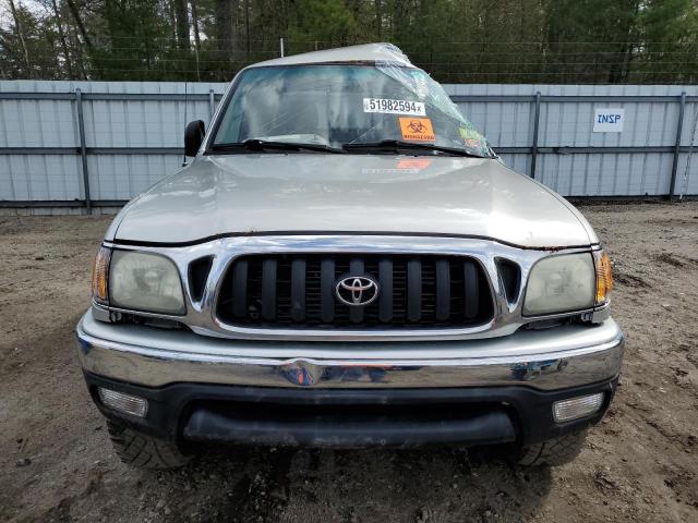 5TEWN72NX4Z363960 - 2004 TOYOTA TACOMA XTRACAB SILVER photo 5