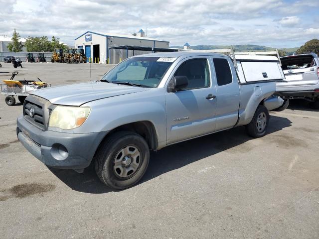 5TETX22N46Z319455 - 2006 TOYOTA TACOMA ACCESS CAB SILVER photo 1