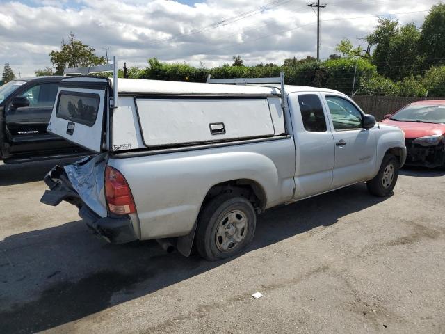 5TETX22N46Z319455 - 2006 TOYOTA TACOMA ACCESS CAB ვერცხლისფერი ფოტო 3