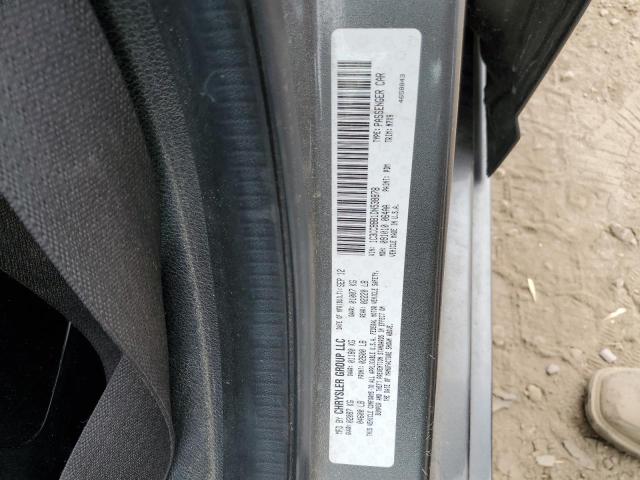 1C3CCBBB1DN538878 - 2013 CHRYSLER 200 TOURING GRAY photo 12