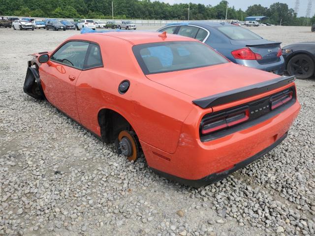 2C3CDZFJ8MH514240 - 2021 DODGE CHALLENGER R/T SCAT PACK ORANGE photo 2